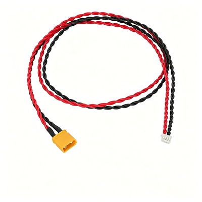 Custom Wiring Harness | XT60 Female to XH2.54 2P Twisted Pair Conversion Cable Assembly for FPV Drone Flight Controller | China Wire Harness Factory