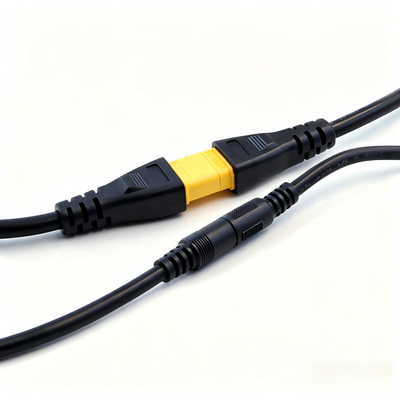 Custom Wire Harness Manufacturer | XT60 Male to DC 5521 Barrel Plug Conversion Cable Assembly for Portable Air Pumps | China Wiring Harness Factory