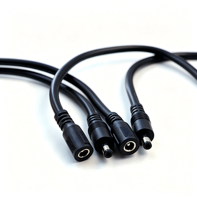 Custom Wire Harness Manufacturer | XT60 Male to DC 5521 Barrel Plug Conversion Cable Assembly for Portable Air Pumps | China Wiring Harness Factory