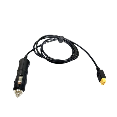 Flexible Custom Wire Harness | Custom Car Lighter to XT60 Female Power Charging Cable Assembly for UAV Drone Energy Storage | Made in China