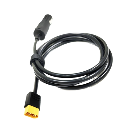 Flexible Custom Wire Harness | Custom Car Lighter to XT60 Female Power Charging Cable Assembly for UAV Drone Energy Storage | Made in China
