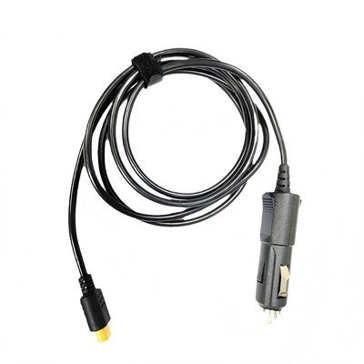 Flexible Custom Wire Harness | Custom Car Lighter to XT60 Female Power Charging Cable Assembly for UAV Drone Energy Storage | Made in China