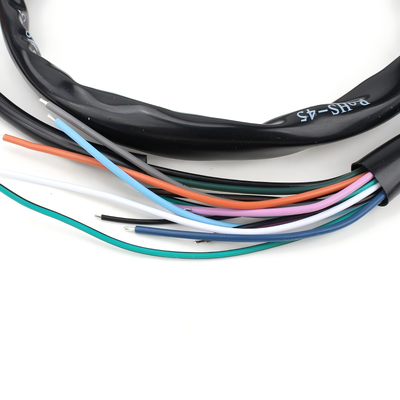 Custom Automotive Wire Harness | Custom Red White Mating Lock Connector Cable Assembly for Electric Scooter Light Controller | Terminal Cable China Factory
