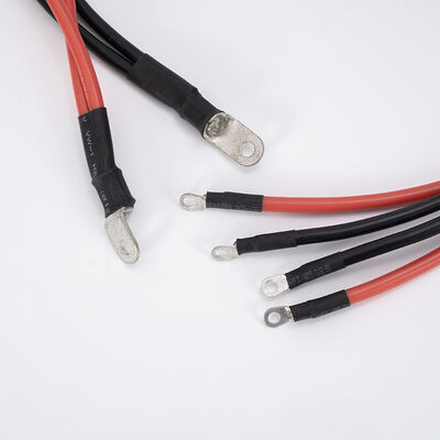 Custom Battery Wire Harness with Ring Terminal | Heavy Duty High Current Battery Power with OT Tin Plated Ring Terminal Wire Harness for Lithium Energy Storage | China Manufacturer