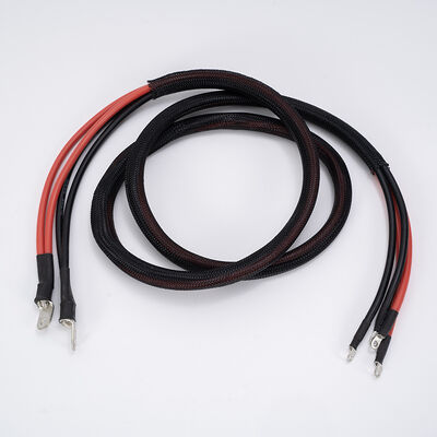 Custom Battery Wire Harness with Ring Terminal | Heavy Duty High Current Battery Power with OT Tin Plated Ring Terminal Wire Harness for Lithium Energy Storage | China Manufacturer