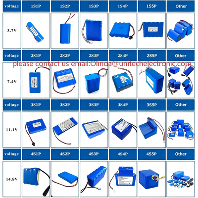 10Ah 24V Custom LiFePO4 Lithium Battery Pack with Built-in BMS, PVC Encapsulated Rechargeable Battery for AGV Robot，RoHS Compliant Made in China