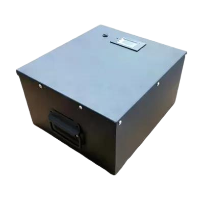 24V 100Ah LiFePO4 Lithium Battery Pack Metal Enclosure Built-in LCD Screen Dual Anderson Connectors for Solar Storage，IEC62133 China Manufacturer