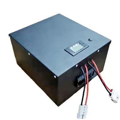 24V 100Ah LiFePO4 Lithium Battery Pack Metal Enclosure Built-in LCD Screen Dual Anderson Connectors for Solar Storage，IEC62133 China Manufacturer