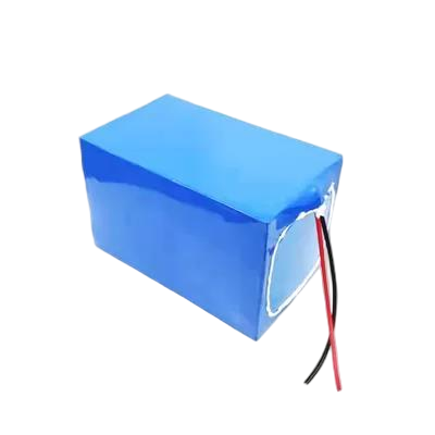 24V 40Ah Square Rectangular 18650 Lithium Ion Battery Pack Built-in BMS Bare Red Black Wire Leads Rechargeable Li-ion Battery for Solar Light，MSDS Compliant Made in China