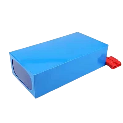 24V 30Ah Rectangular 18650 Lithium Ion Battery Pack Blue PVC Heat Shrink Built-in BMS Red Anderson Plug High Current Rechargeable Li-ion Battery for Sprayer，CE China Manufacturer