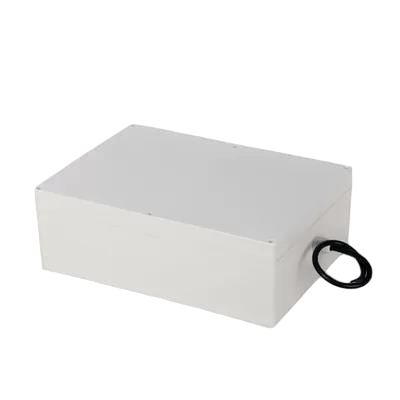 24V 20Ah White Waterproof Plastic Enclosure Lithium Battery Pack Built-in BMS Bare Wire Lead Rechargeable Li-ion Battery for  Solar Lights，CE China Manufacturer