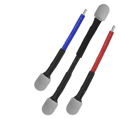 Custom Length UL1007 16WAG Pre-Soldered Nickel Tab Wire Harness, High Temperature Silicone Spot Weld Cable, Multiple Terminal Styles for 18650 Li-Polymer , China Wiring Harness Factory
