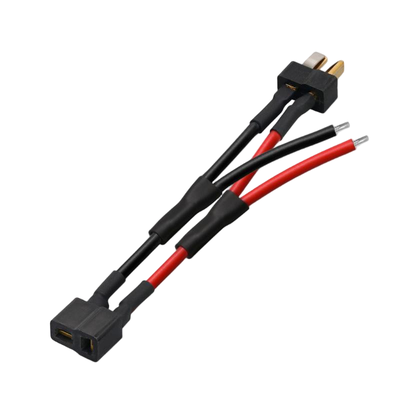 OEM Deans‑Style T‑Plug Y‑Splitter Cable Assembly, Male to 2‑Female T‑Connector Adapter Silicone Wire Harness for RC Drone, Big Order Wire Harness Factory