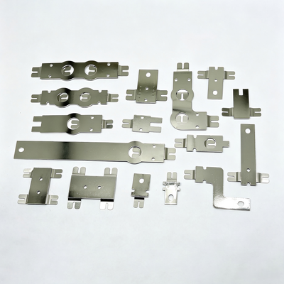Custom Stamped Lithium Battery Nickel Plate, Various Shapes Battery Nickel Busbar Connector Tab, Pure Nickel / Nickel‑Plated Steel Sheet for 18650 LiFePO4 Battery Pack, OEM Wholesale Bulk Order