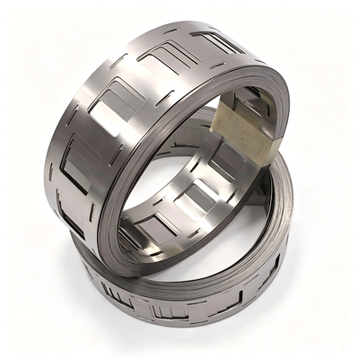 Nickel Strip Roll Wholesale, Custom Pre-Punched Nickel Plated Steel Strip 18650 21700 Battery Holder Positioning Nickel Strip for Lithium Battery Pack Spot Welding , Nickel Tab Supplier China