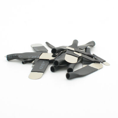 OEM ODM Pre Insulated Nickel Battery Strip 0.12mm Thickness 4mm Width 40mm Length Heat Shrink Sleeve Included for Battery Welding, Bulk Order Nickel Plated Steel Strip Factory