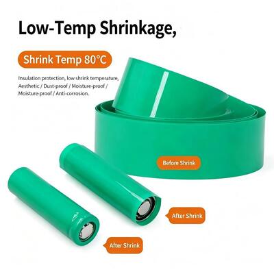 PVC Heat Shrink Tubing Blue Wrap Sleeve For Battery & Wire Insulation, 7mm To 360mm, PVC Heat Shrink Tubing Supplier