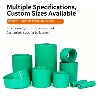 PVC Heat Shrink Tubing Blue Wrap Sleeve For Battery & Wire Insulation, 7mm To 360mm, PVC Heat Shrink Tubing Supplier