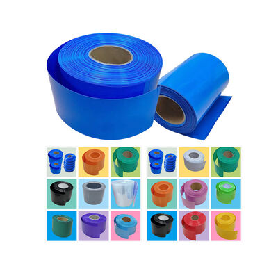 PVC Heat Shrink Tubing - Flattened Width 7mm To 625mm, Multiple Colors, White/ Black/ Clear/ Green/ Blue, PVC Heat Shrink Tubing Manufacturer