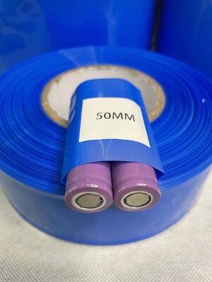 Pre-Cut PVC Heat Shrink Wraps For 18650/21700/32650/32700/AA/AAA Battery | High Quality PVC Heat Shrink Tubing For Battery Protection | Multiple Colors, White/ Black/ Clear/ Green/ Blue, -40°C~+105°C