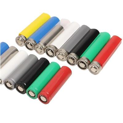 Global Manufacturing Pre-Cut PVC Heat Shrink Wraps | High Quality 18650/21700/32650/32700/AA/AAA Battery Battery Wraps | Multiple Colors, -40°C~+105°C, OEM Heat Shrinkage Factory