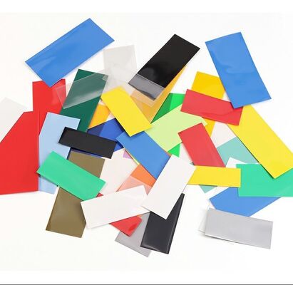 Global Manufacturing Pre-Cut PVC Heat Shrink Wraps | High Quality 18650/21700/32650/32700/AA/AAA Battery Battery Wraps | Multiple Colors, -40°C~+105°C, OEM Heat Shrinkage Factory