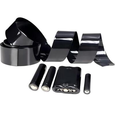 Black Heat Shrink Wraps Manufacturer | Flattened Width 7mm to 625mm | High Quality Battery Wraps In Various Colors, Available For Sample And Bulk Order