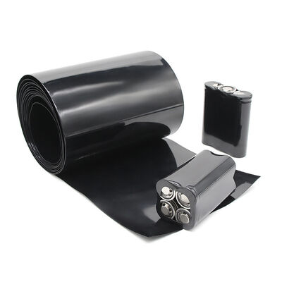 Black Heat Shrink Wraps Manufacturer | Flattened Width 7mm to 625mm | High Quality Battery Wraps In Various Colors, Available For Sample And Bulk Order