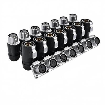 Industrial Waterproof Circular Power Connector | CNLINKO Panel Mount Male Female Circular Connector