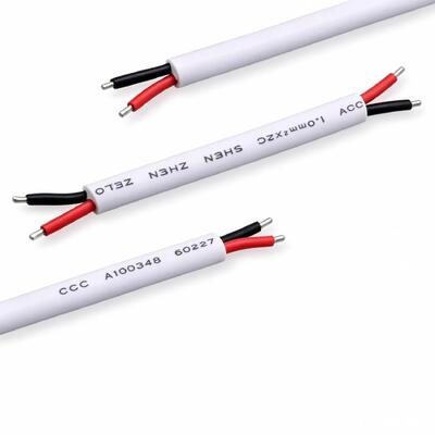 Custom Red Black Wire Harness with White Insulating Sleeve for Electronic Equipment