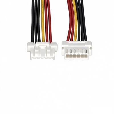 Custom XH2.54 6 Pin Wire Harness | Multi Color XH Connector Cable Assembly for OEM Electronics