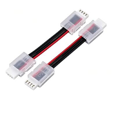 OEM Custom 4 Pin Wire Harness with Transparent Housing Connector for Electronic Equipment