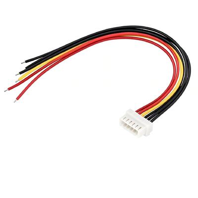 Custom XH2.54 6 Pin Wire Harness | Multi Color XH Connector Cable Assembly for OEM Electronics