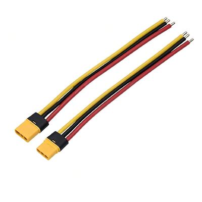 OEM MR80 3 Pin Connector Wire Harness | High Current Silicone Power Cable Assembly for RC Drone