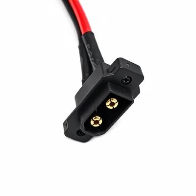 Custom XT90E Panel Mount Connector Harness | High Current Pre-Wired Lithium Battery Cable Assembly