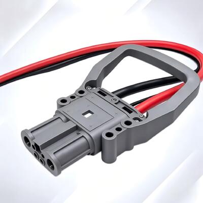 OEM Heavy Duty SMH Forklift Power Connector | Pre-Wired Cable for Warehouse Equipment