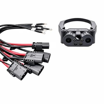 OEM Heavy Duty SMH Forklift Power Connector | Pre-Wired Cable for Warehouse Equipment