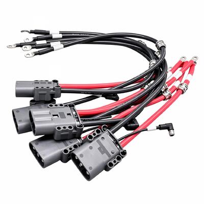 OEM Heavy Duty SMH Forklift Power Connector | Pre-Wired Cable for Warehouse Equipment