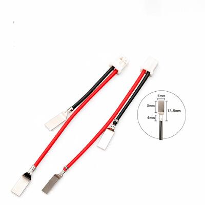 Custom PH2.0 Nickel Tab Wire Harness, Round & Rectangular Tabs for 18650 Lithium Battery