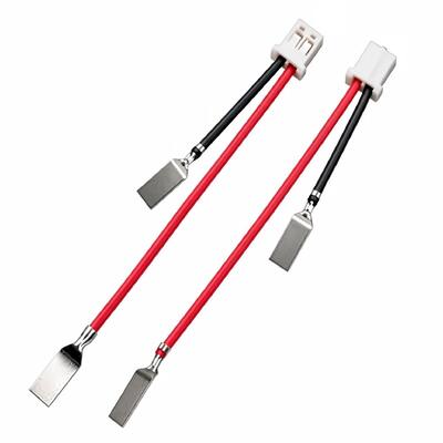 Custom PH2.0 Nickel Tab Wire Harness with Round & Rectangular Tabs for 18650 Lithium Battery Pack
