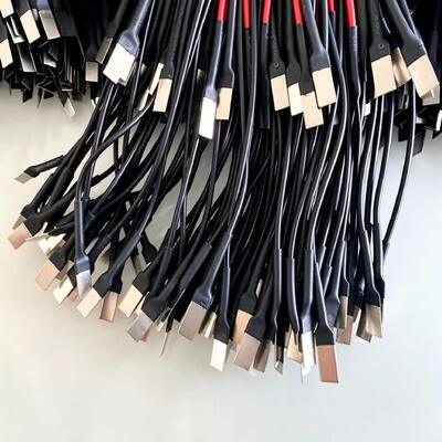 Custom Molex 2510 2P Wire Harness, 24AWG AWM Cable with 4×8mm Weld Nickel Tabs for Power Modules
