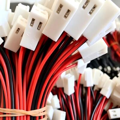 Custom Molex 2510 2P Wire Harness, 24AWG AWM Cable with 4×8mm Weld Nickel Tabs for Power Modules