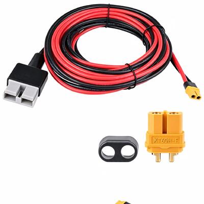OEM ODM XT60H-F Female to Anderson Plug Adapter Power Silicone Extension Cable for AGV